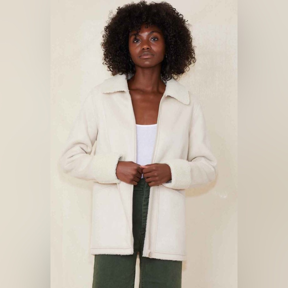 Mother Denim TIMBER CUFFED JACKET